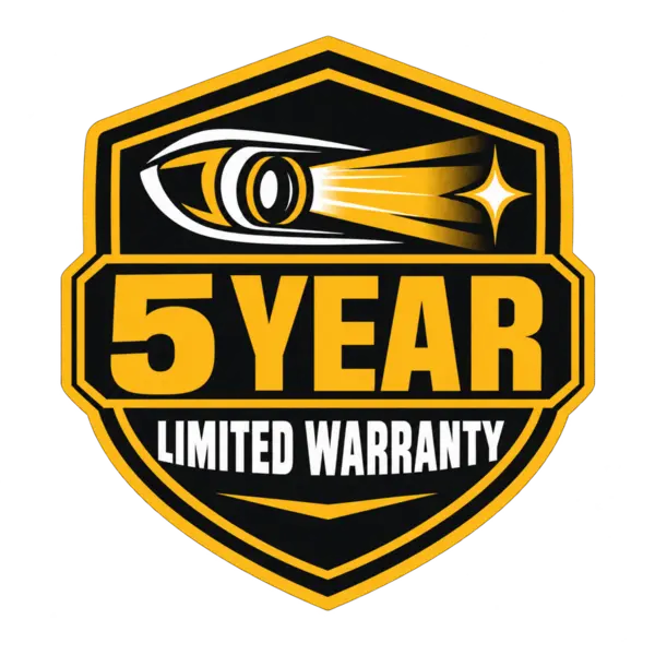 5 Year Limited Warranty